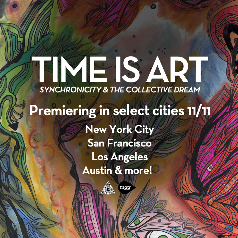 time is art, in theaters, 11/11